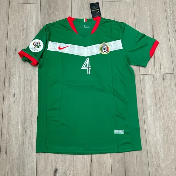 Mexico Jersey 2006 Marquez Green - Picture 2 of 6